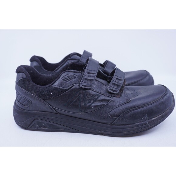 New Balance 928V3 Shoes Mens 13 B Black Leather Hook Loop Walking Sneakers